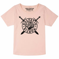 Saltatio Mortis (Logo Dragon) - Girly Shirt, hellrosa, schwarz, 140