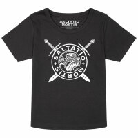 Saltatio Mortis (Logo Dragon) - Girly Shirt, schwarz, weiß, 164