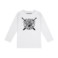 Saltatio Mortis (Logo Dragon) - Kinder Longsleeve, weiß, schwarz, 140