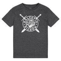 Saltatio Mortis (Logo Dragon) - Kids t-shirt, charcoal, white, 152