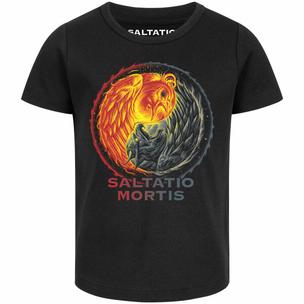 Saltatio Mortis (Yin & Yang) - Girly Shirt, schwarz, mehrfarbig, 104