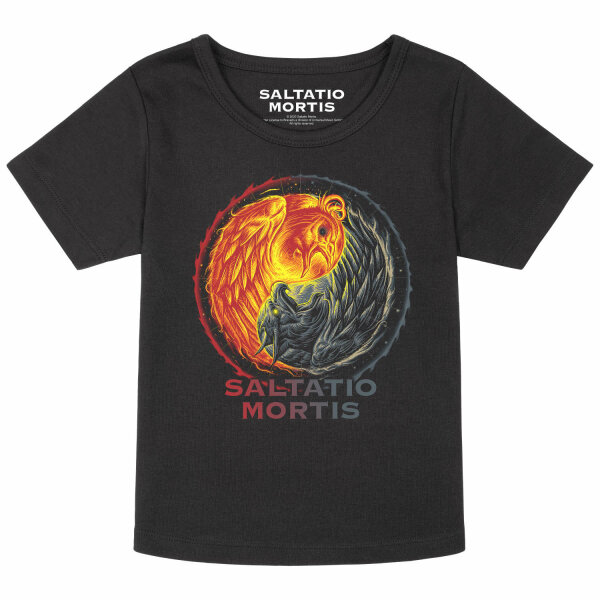 Saltatio Mortis (Yin & Yang) - Girly Shirt, schwarz, mehrfarbig, 104