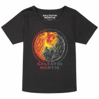 Saltatio Mortis (Yin & Yang) - Girly Shirt, schwarz, mehrfarbig, 140