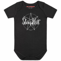 Sleepnot - Baby bodysuit - black - white - 56/62