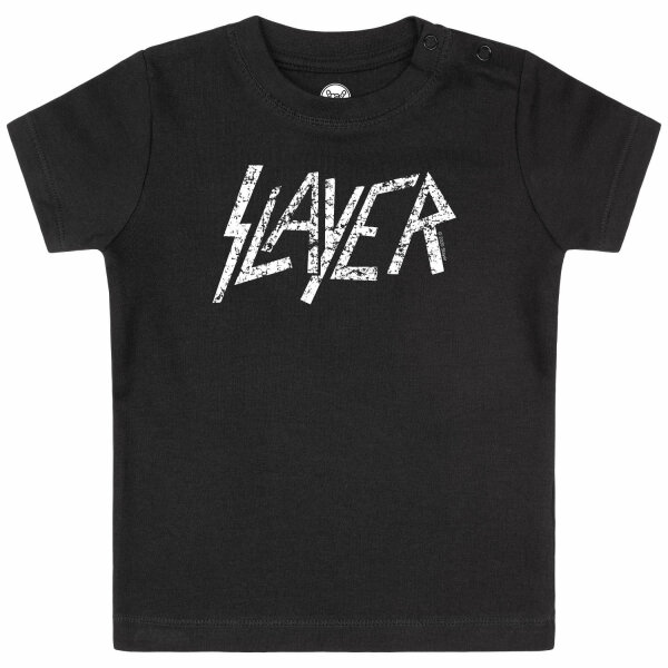 Slayer (Logo) - Baby t-shirt, black, white, 80/86