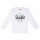 Sleepnot - Baby longsleeve, white, black, 80/86