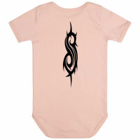 Slipknot (Logo) - Baby Body, hellrosa, schwarz, 56/62