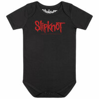 Slipknot (Logo) - Baby Body, schwarz, rot, 68/74
