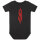 Slipknot (Logo) - Baby bodysuit, black, red, 68/74