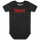 Slipknot (Logo) - Baby bodysuit, black, red, 80/86