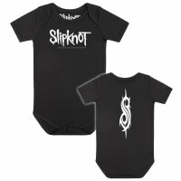 Slipknot (Logo) - Baby bodysuit - black - white - 68/74