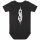 Slipknot (Logo) - Baby bodysuit, black, white, 68/74