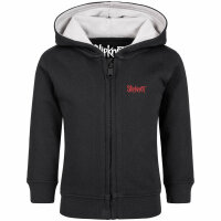 Slipknot (Logo) - Baby zip-hoody, black, red, 56/62