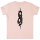 Slipknot (Logo) - Baby T-Shirt, hellrosa, schwarz, 56/62