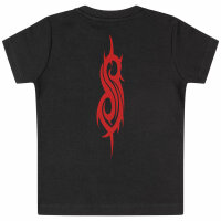Slipknot (Logo) - Baby T-Shirt, schwarz, rot, 68/74
