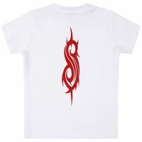 Slipknot (Logo) - Baby t-shirt, white, red, 68/74