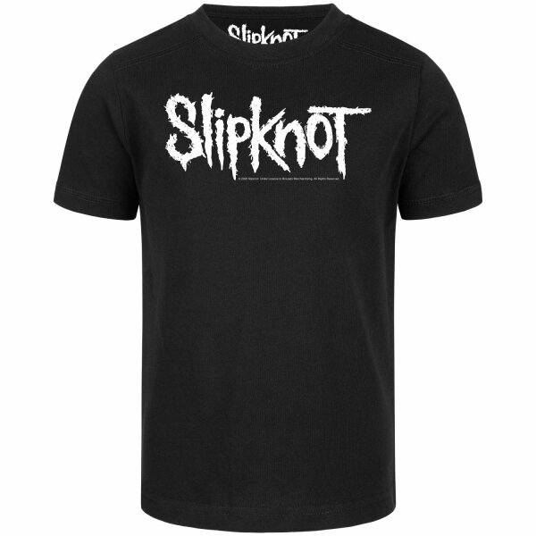 Slipknot (Logo) - Kids t-shirt, black, white, 140