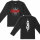 Slipknot (Star Symbol) - Baby longsleeve, black, red/white, 68/74
