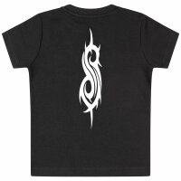 Slipknot (Star Symbol) - Baby T-Shirt, schwarz, rot/weiß, 56/62