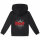 Slipknot (Star Symbol) - Kids zip-hoody, black, red/white, 116