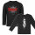 Slipknot (Star Symbol) - Kids longsleeve, black, red/white, 164