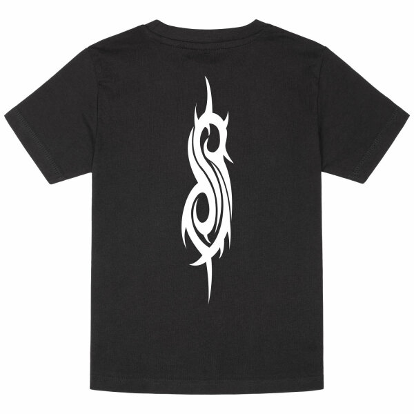 Slipknot (Star Symbol) - Kinder T-Shirt, schwarz, rot/weiß, 116