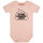 Stinkbombenleger - Baby bodysuit, pale pink, black, 56/62