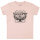 Versengold (Rabe) - Baby T-Shirt, hellrosa, schwarz, 68/74