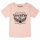 Versengold (Rabe) - Girly Shirt, hellrosa, schwarz, 116