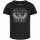 Versengold (Rabe) - Girly Shirt, schwarz, weiß, 128