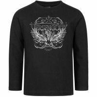 Versengold (Rabe) - Kids longsleeve, black, white, 140