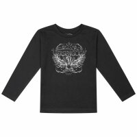 Versengold (Rabe) - Kids longsleeve, black, white, 140