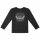 Versengold (Rabe) - Kids longsleeve, black, white, 140