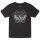 Versengold (Rabe) - Kinder T-Shirt, schwarz, weiß, 116
