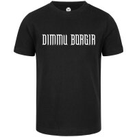 Dimmu Borgir (Logo) - Kids t-shirt - black - white - 104