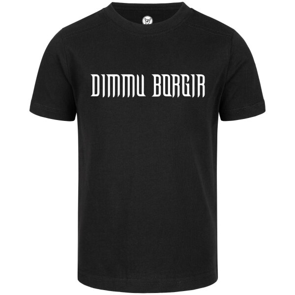 Dimmu Borgir (Logo) - Kids t-shirt, black, white, 128