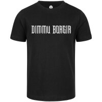 Dimmu Borgir (Logo) - Kids t-shirt, black, white, 128