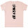 AC/DC (PWR UP) - Baby t-shirt, pale pink, black, 68/74