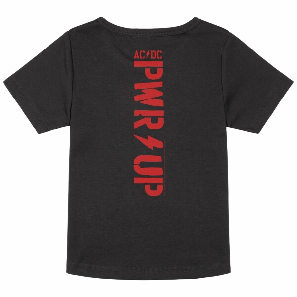 AC/DC (PWR UP) - Girly Shirt, schwarz, rot, 152