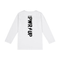 AC/DC (PWR UP) - Kids longsleeve, white, black, 152