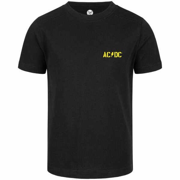 AC/DC (PWR UP) - Kids t-shirt, black, yellow, 140