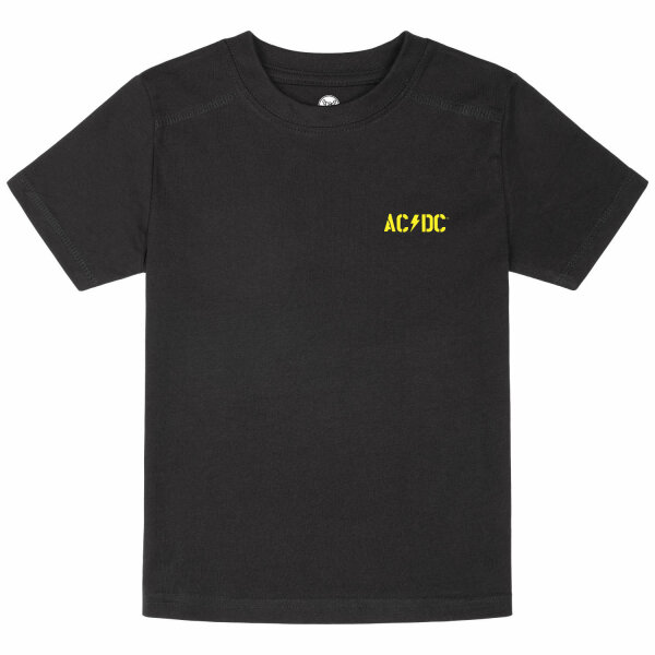 AC/DC (PWR UP) - Kids t-shirt, black, yellow, 140