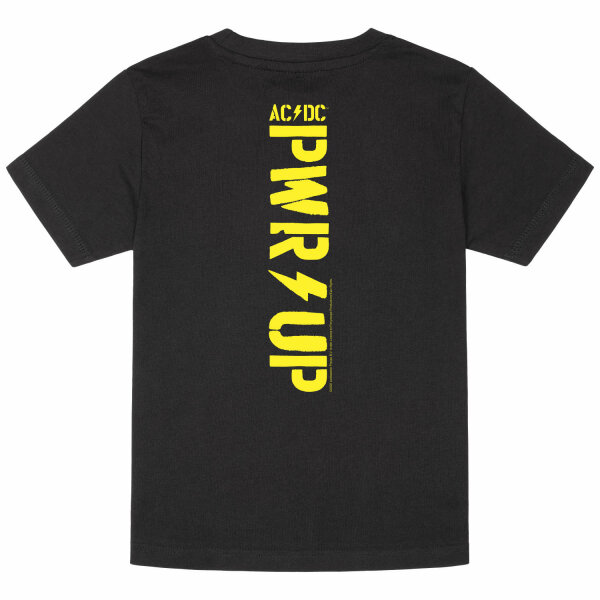 AC/DC (PWR UP) - Kids t-shirt, black, yellow, 140