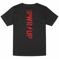 AC/DC (PWR UP) - Kinder T-Shirt, schwarz, rot, 116