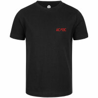 AC/DC (PWR UP) - Kinder T-Shirt, schwarz, rot, 152