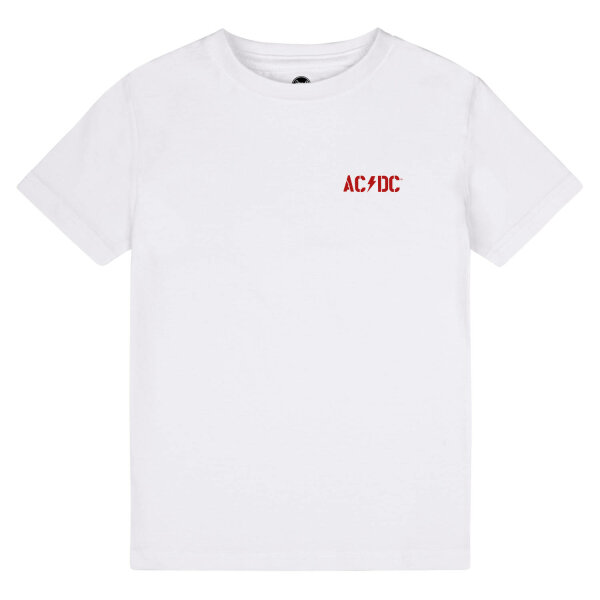 AC/DC (PWR UP) - Kinder T-Shirt, weiß, rot, 104