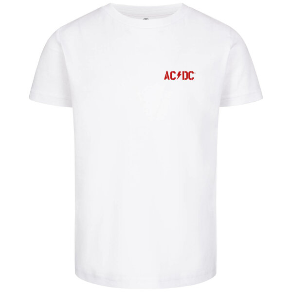 AC/DC (PWR UP) - Kids t-shirt, white, red, 92