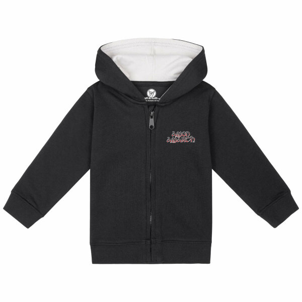 Amon Amarth (Helmet) - Baby zip-hoody, black, multicolour, 68/74