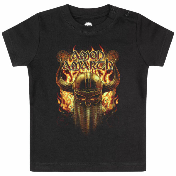 Amon Amarth (Helmet) - Baby t-shirt, black, multicolour, 80/86