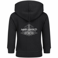 Amon Amarth (Thors Hammer) - Baby Kapuzenjacke, schwarz, mehrfarbig, 80/86